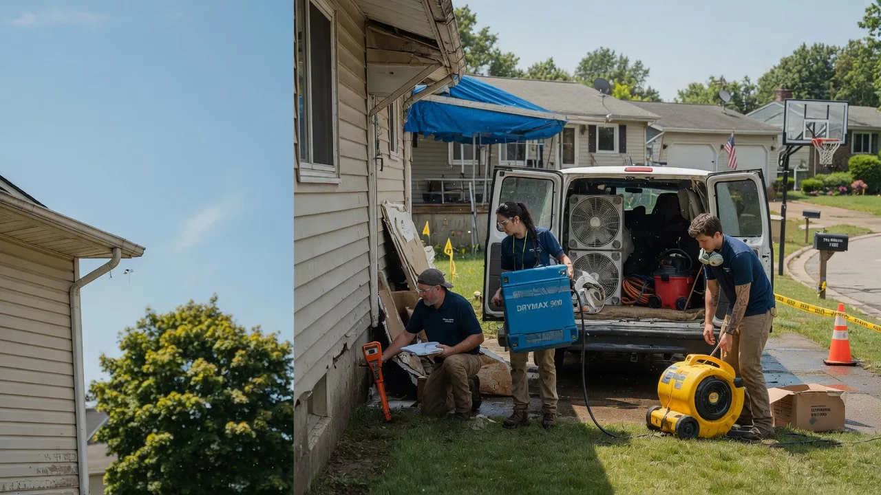 Ceiling Leak Cleanup in Creal Springs, IL near me